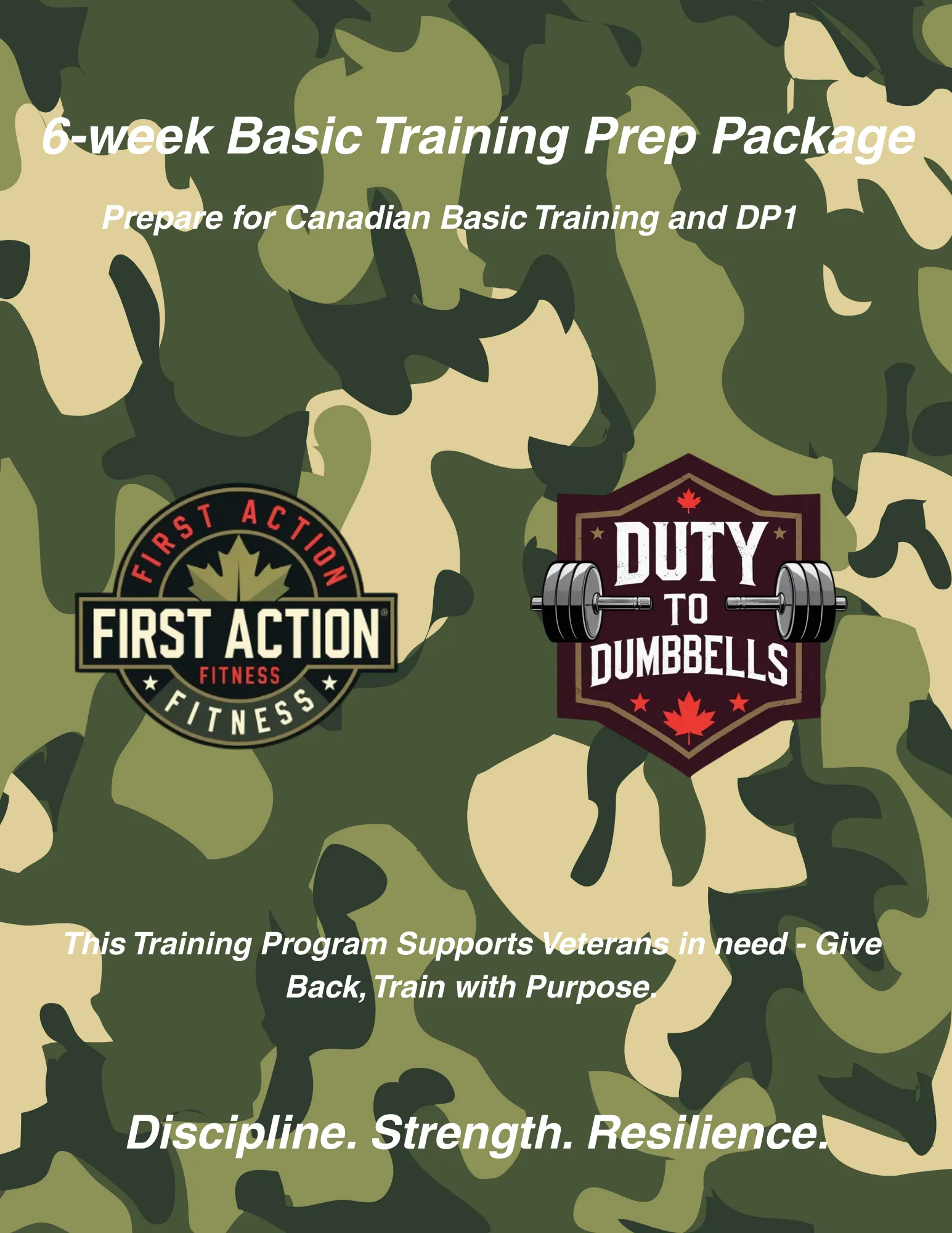Canadian Forces BMQ 6-Week Fitness Prep Package