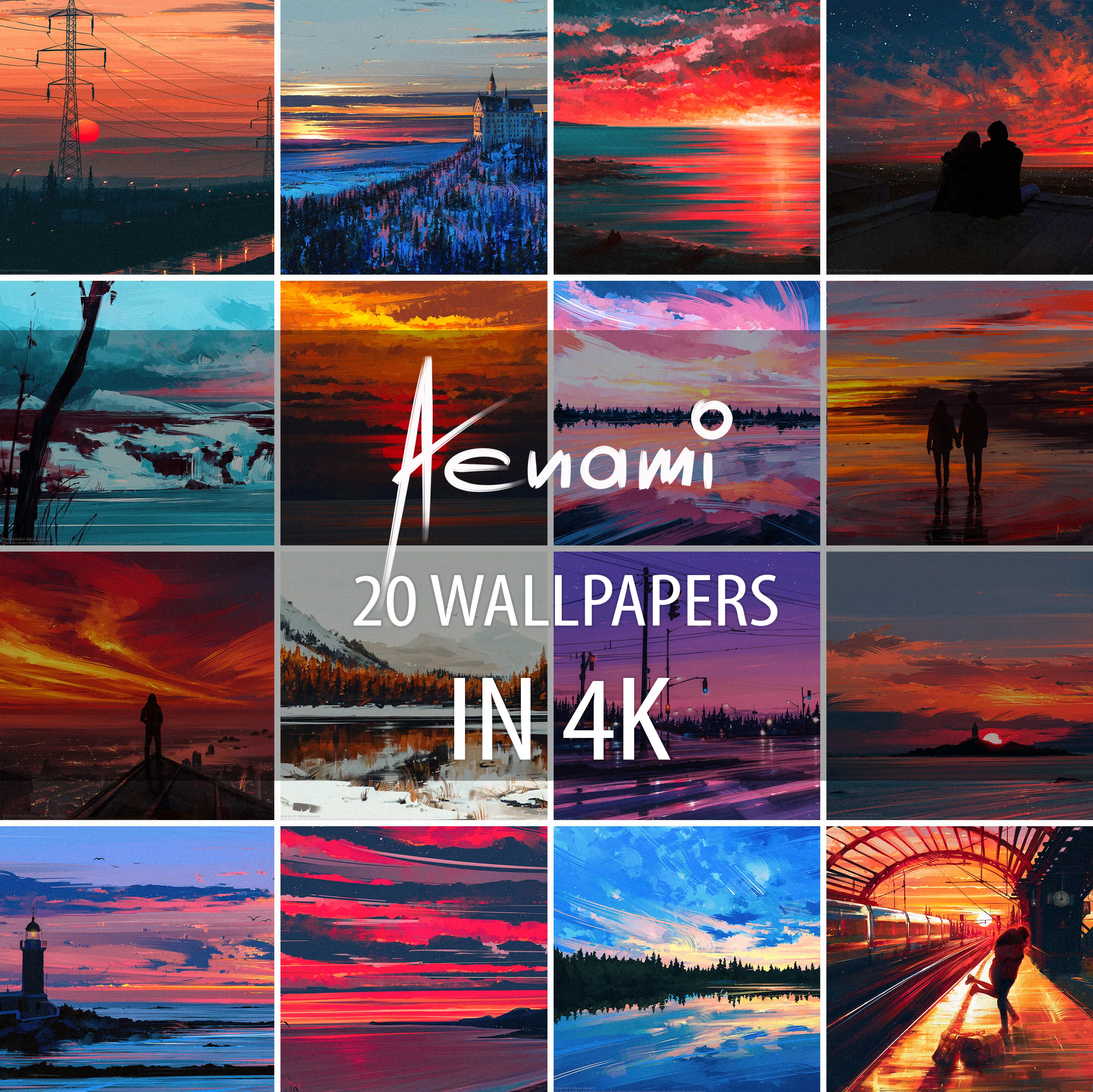 20 Artworks in 4K Ultra HD
