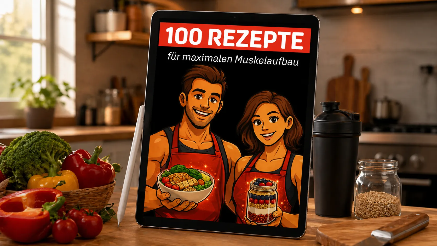 100 Rezepte für maximalen Muskelaufbau