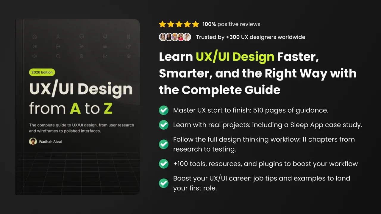 UX/UI Design from A to Z (2026 Edition) (E-Book) (Eng)