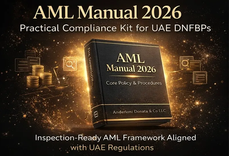 AML Manual 2026 – Practical Compliance Kit for UAE DNFBPs